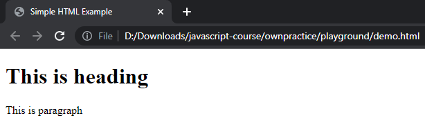 html example in hindi