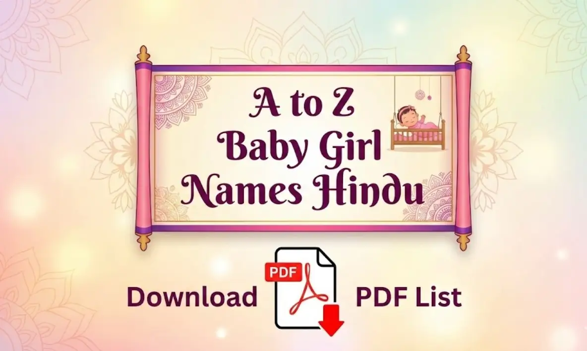 A to Z Baby Girl Names Hindu PDF